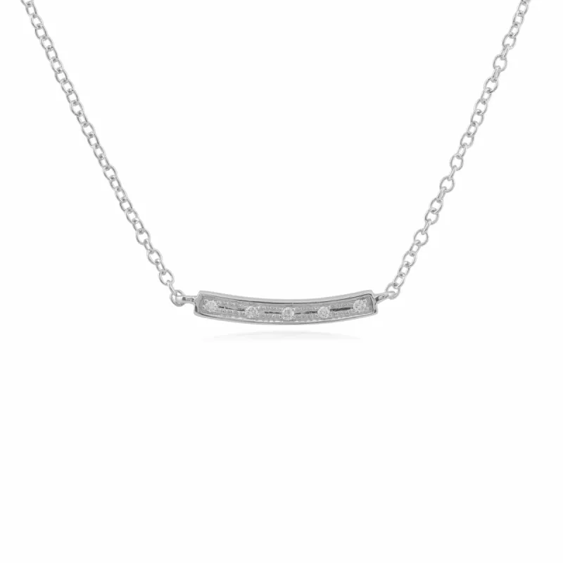 Gemondo 9ct White Gold 2pt Diamond 45cm Necklace sold by Gemondo Jewellery