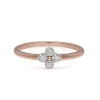 Diamond Flowers Ring in 9ct Rose Gold sold by Gemondo Jewellery