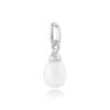 Classic Freshwater Pearl Pendant in 9ct White Gold sold by Gemondo Jewellery
