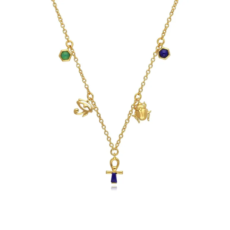 ECFEW™ Cleopatra Choker Necklace In 9ct Yellow Gold sold by Gemondo Jewellery