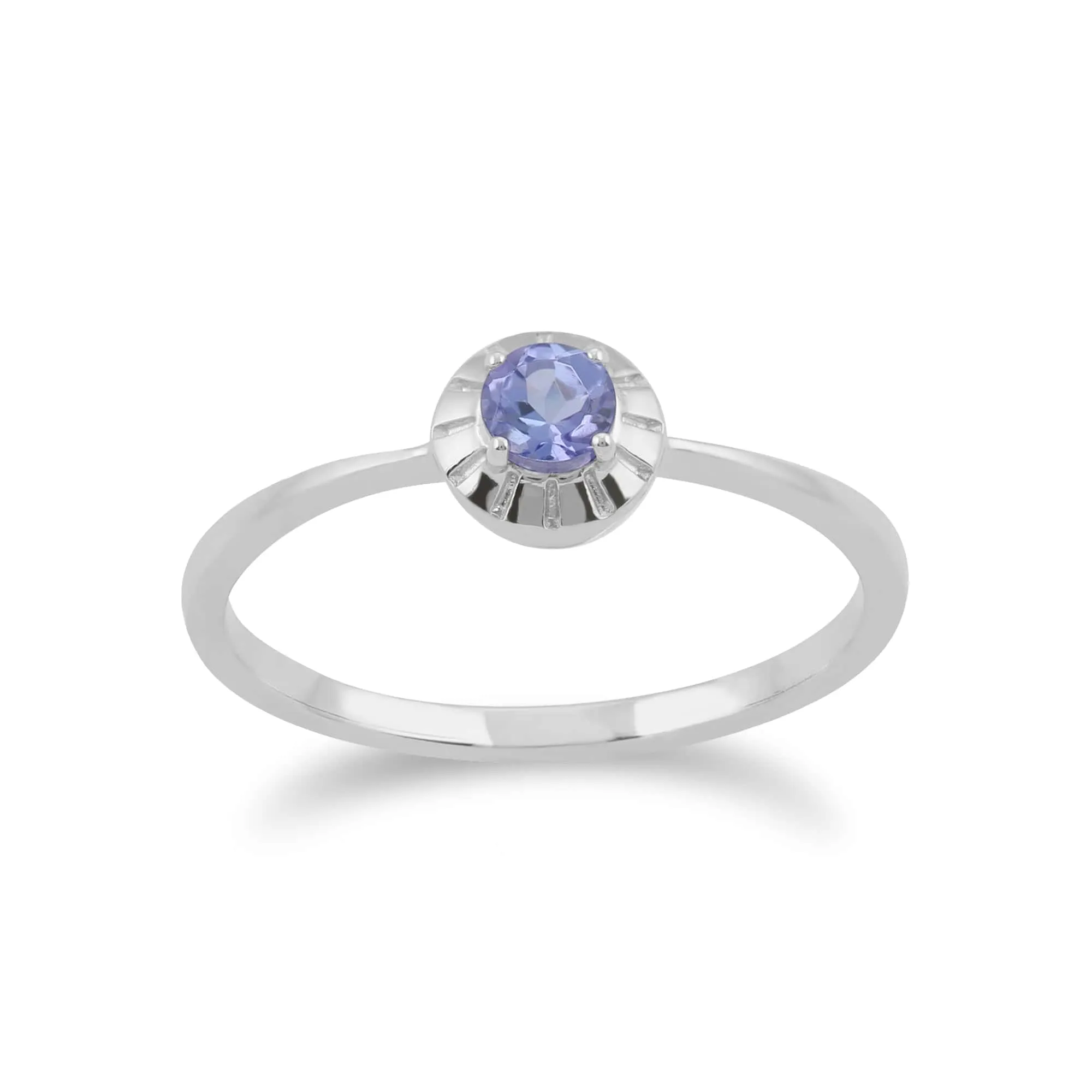 Gemondo 925 Sterling Silver 0.17ct Tanzanite Ring sold by Gemondo Jewellery
