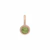 Gemondo Rose Gold Plated Sterling Silver Peridot Charm sold by Gemondo Jewellery