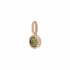 Gemondo Rose Gold Plated Sterling Silver Peridot Charm sold by Gemondo Jewellery