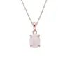 Classic Oval Rainbow Moonstone Stud Earrings & Pendant Set in Rose Gold Plated 925 Sterling Silver sold by Gemondo Jewellery