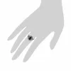 Gemondo Sterling Silver 1.00ct Black Onyx & 4.8pt Marcasite Art Deco Style Ring sold by Gemondo Jewellery