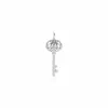 Gemondo Sterling Silver Aquamarine Big Key Charm sold by Gemondo Jewellery