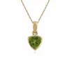 Gemondo 9ct Yellow Gold 1.25ct Peridot Pendant on 45cm Chain sold by Gemondo Jewellery