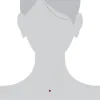 Gemondo 9ct Yellow Gold Ruby & Diamond Square Cluster Pendant on 45cm Chain sold by Gemondo Jewellery