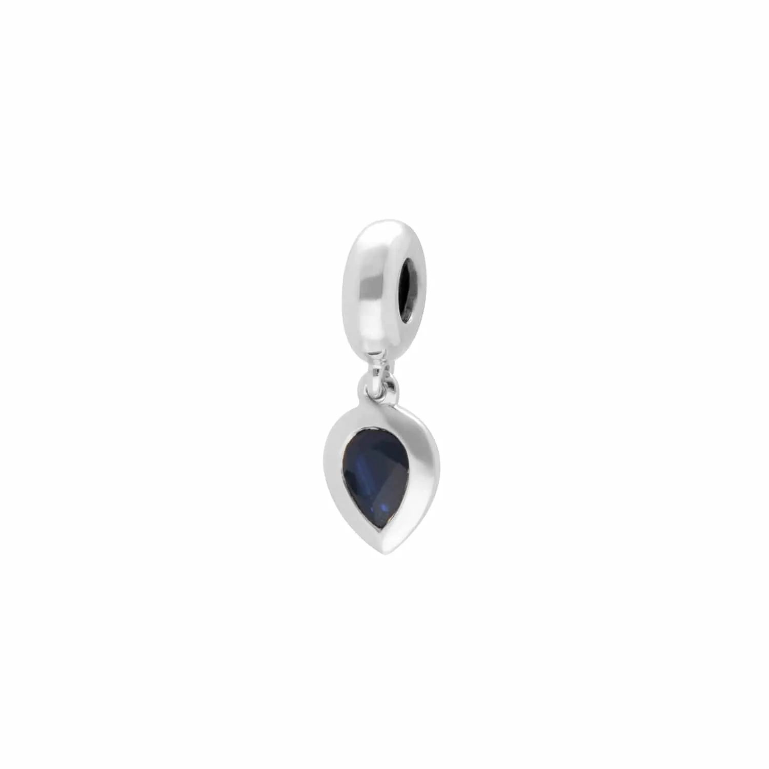 Achievement 'Stone of Confidence' Sterling Silver Sapphire Charm sold by Gemondo Jewellery product image thumbnail 3