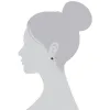Gemondo 9ct Yellow Gold Sapphire & Diamond Square Cluster Stud Earrings sold by Gemondo Jewellery