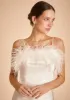 Camille Feather Trim Silk Midi Slip Dress sold by Gilda & Pearl