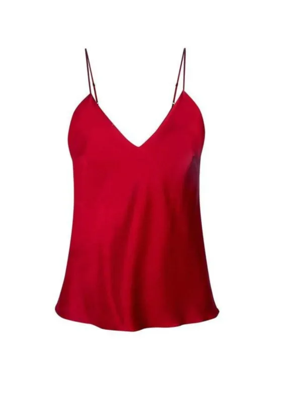 Red Camisole sold by Gilda & Pearl