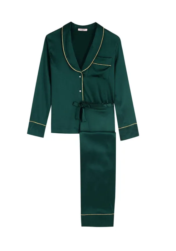 Backstage Signature Silk Pyjama sold by Gilda & Pearl