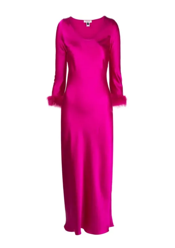 Anoushka Silk Maxi Dress sold by Gilda & Pearl