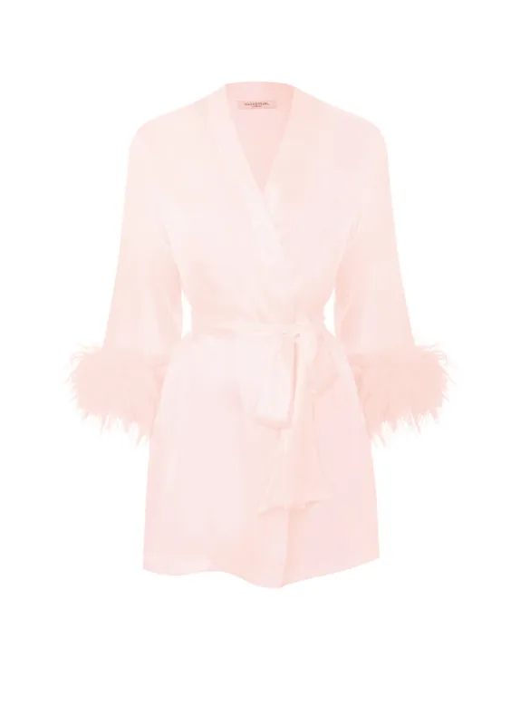 Pink Forever Short Robe sold by Gilda & Pearl