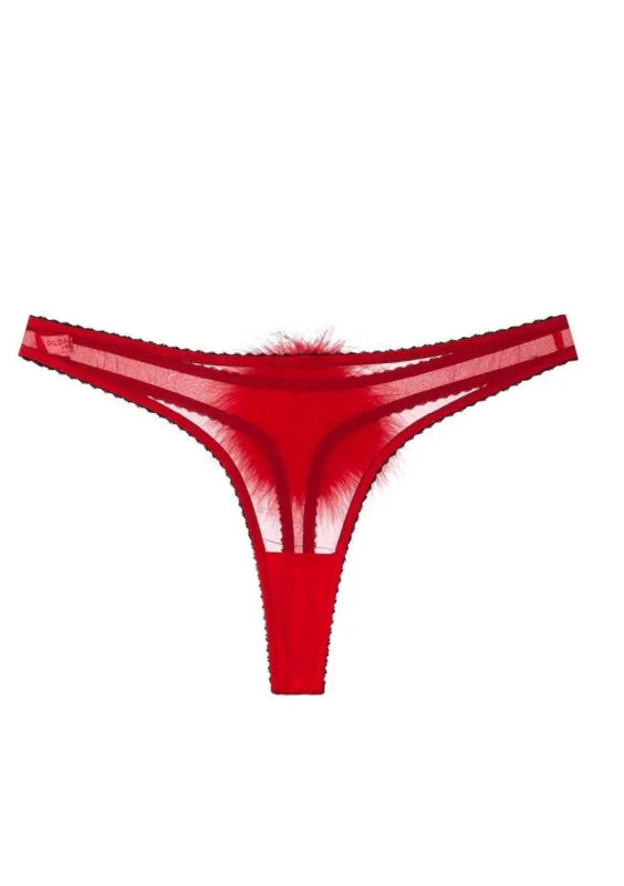Brief Encounter Pom Pom Thong sold by Gilda & Pearl