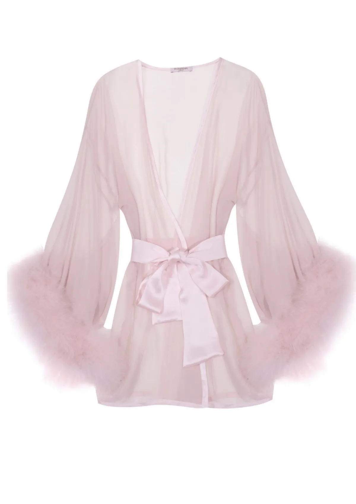 Brief Encounter Silk Robe sold by Gilda & Pearl