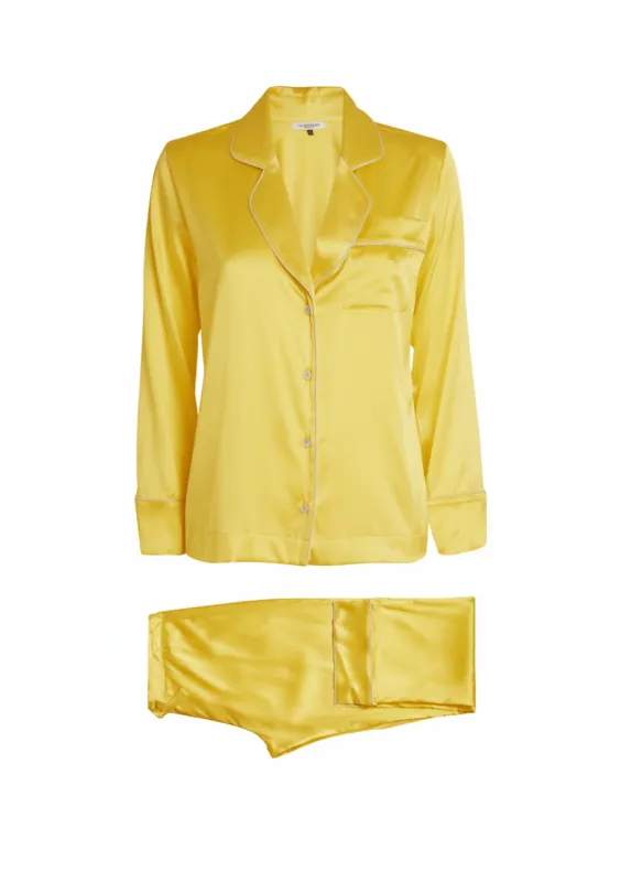 Backstage Sunshine Silk Pyjama made by Gilda & Pearl