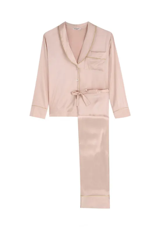 Backstage Signature Silk Pyjama sold by Gilda & Pearl