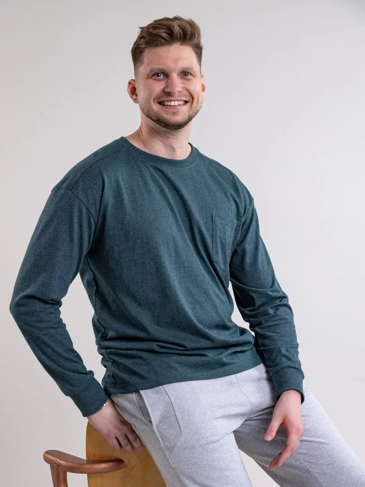 KALLIO shirt, sea green sold by Globe Hope product image thumbnail 5