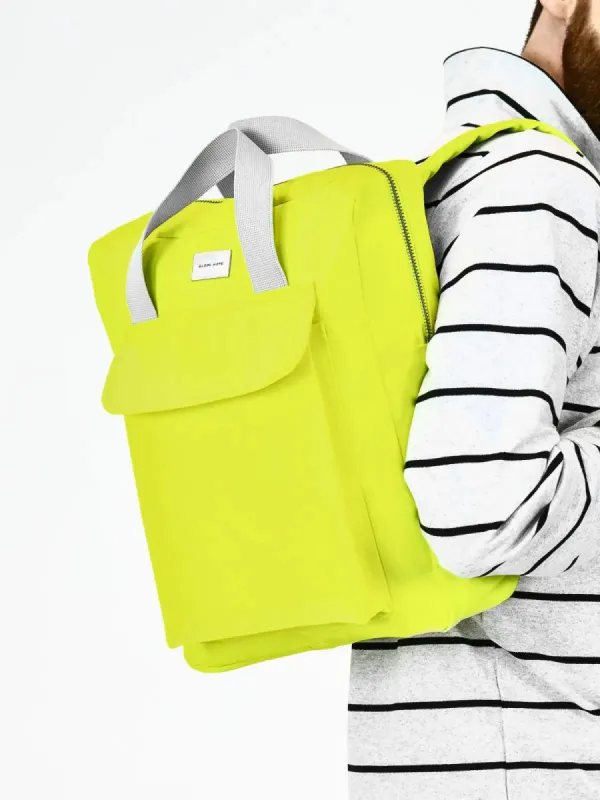 KAARINA 2.0 backpack, neon yellow sold by Globe Hope
