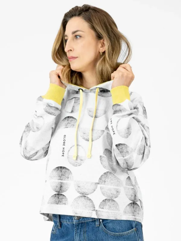 SIRPPU hoodie, grey sold by Globe Hope