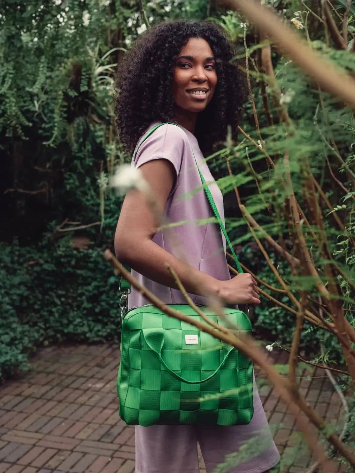 HALLA bag, lime sold by Globe Hope product image thumbnail 2