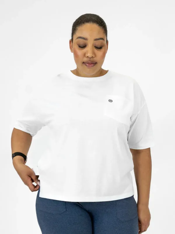 LUIRO t-shirt, white sold by Globe Hope