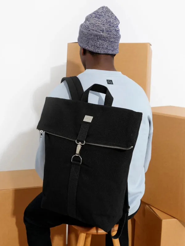 KOHMEA backpack, black sold by Globe Hope