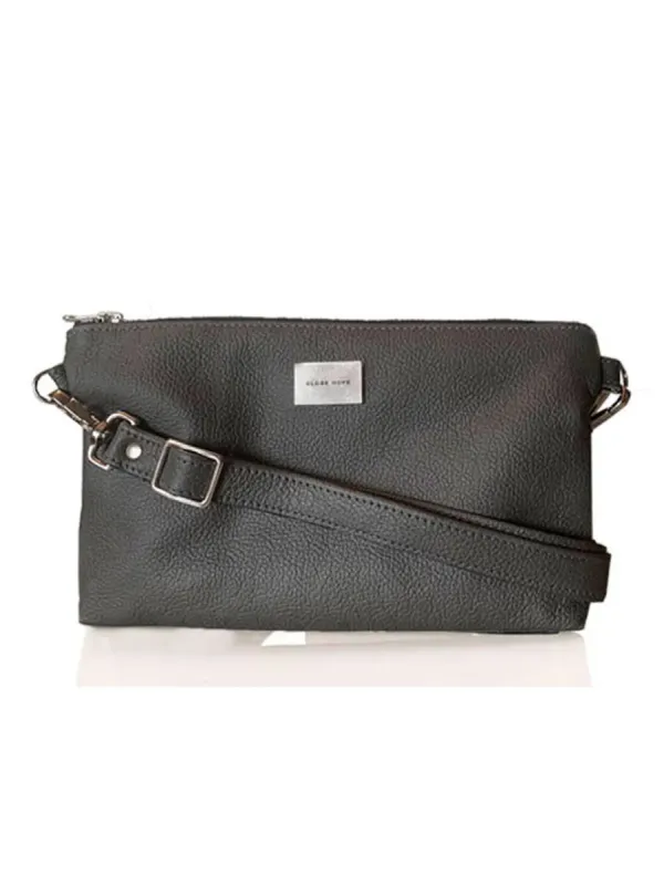 PILVI bag, grey leather sold by Globe Hope
