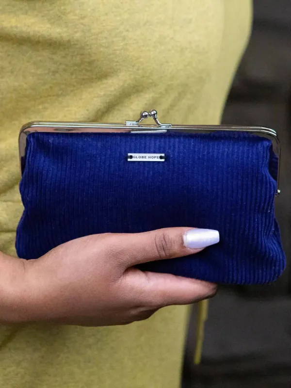 POUTA pouch, blue violet sold by Globe Hope