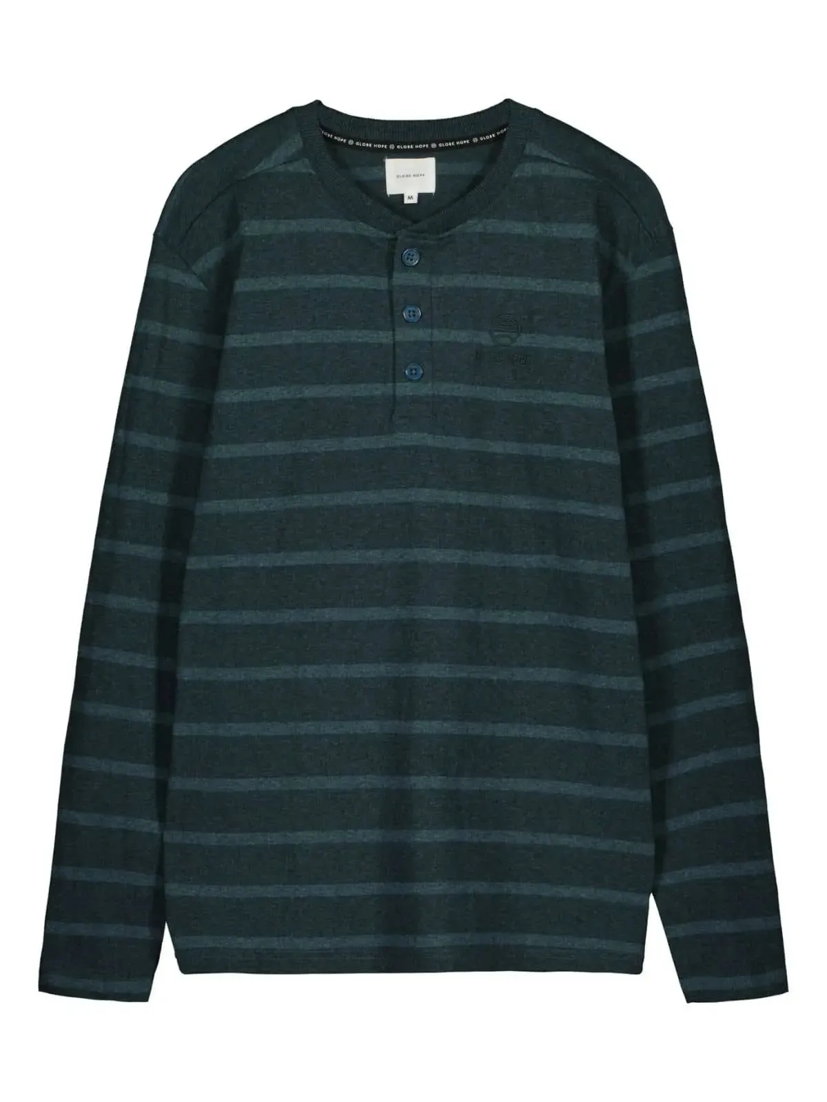 HESSONIITTI shirt, sea green striped sold by Globe Hope product image thumbnail 3