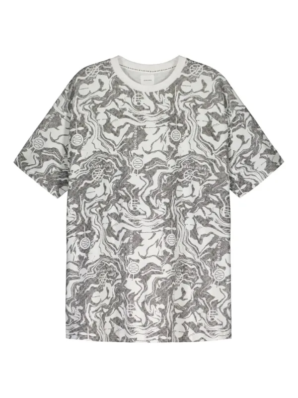 LIMONIITTI t-shirt, black and white print sold by Globe Hope