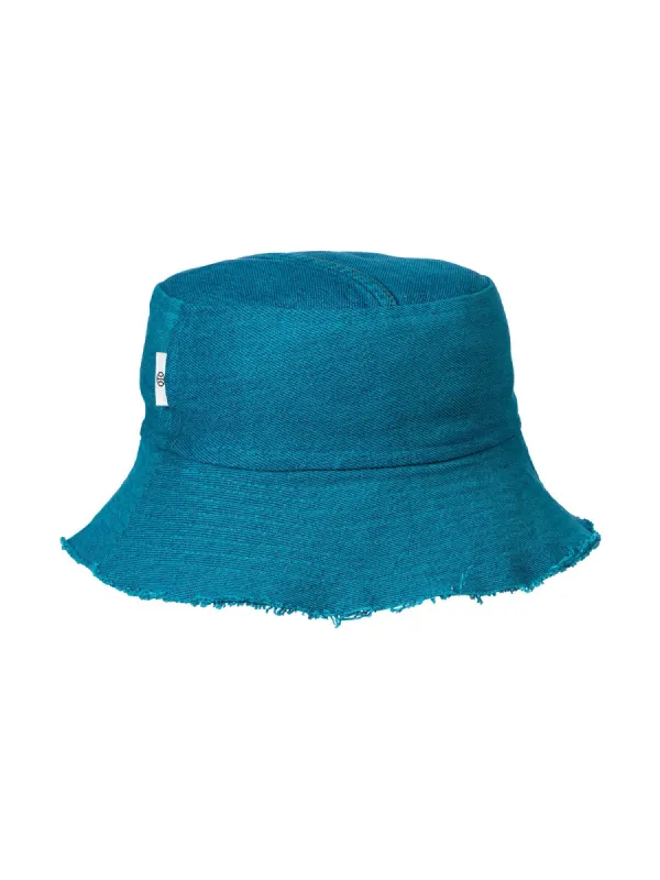 LAINE hat, turquoise sold by Globe Hope
