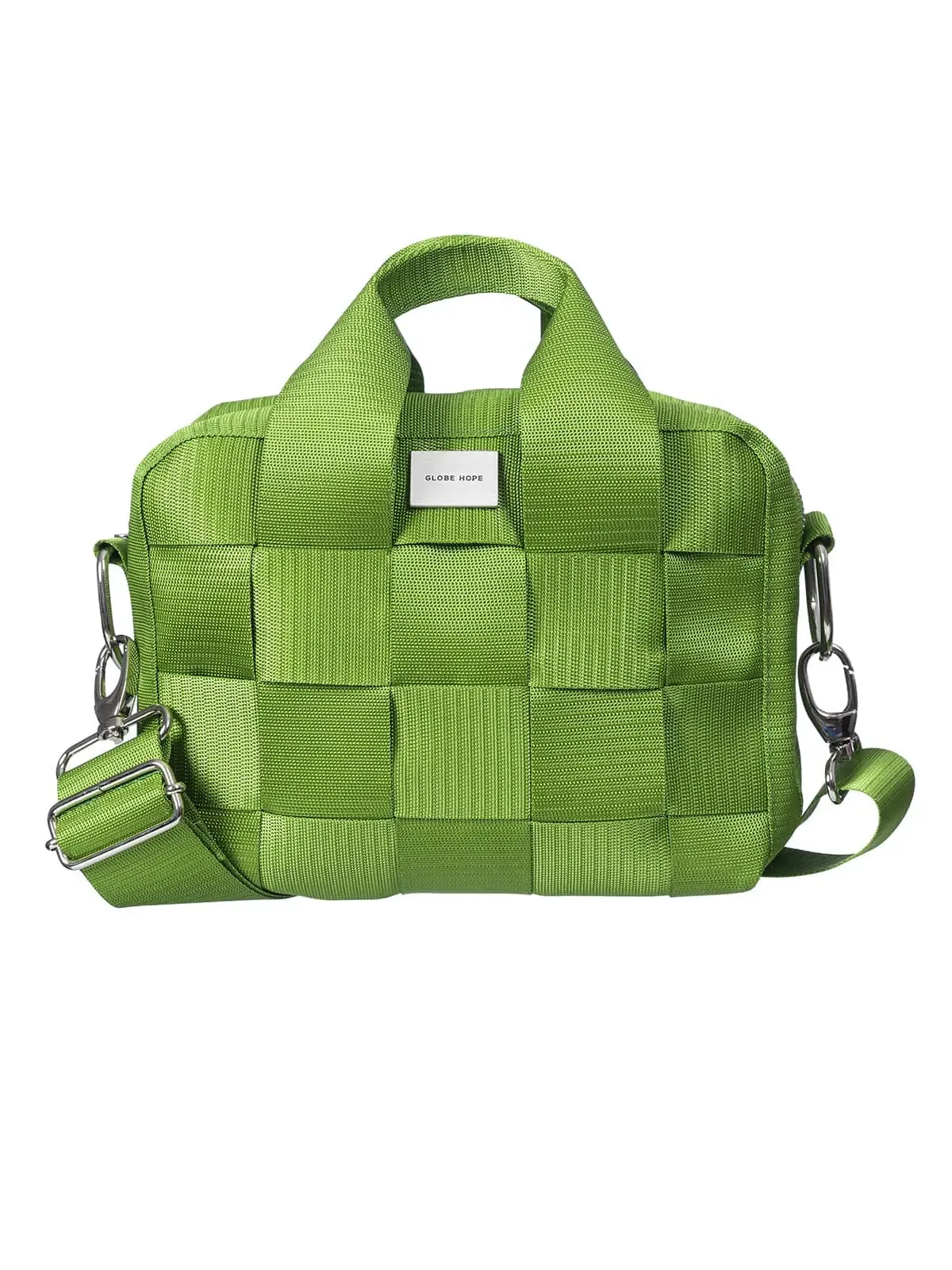 HILLA bag, lime green sold by Globe Hope