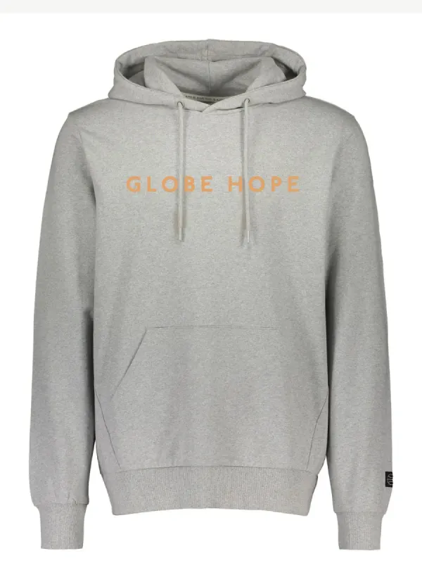 LOGO hoodie, grey sold by Globe Hope