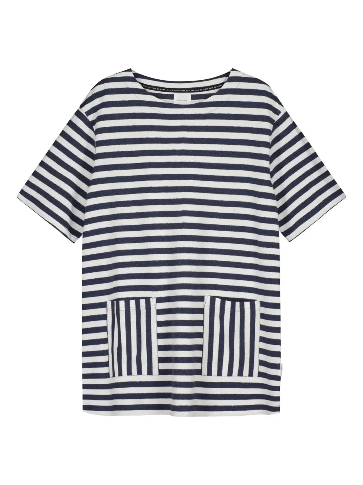 KAISLA tunic, striped sold by Globe Hope