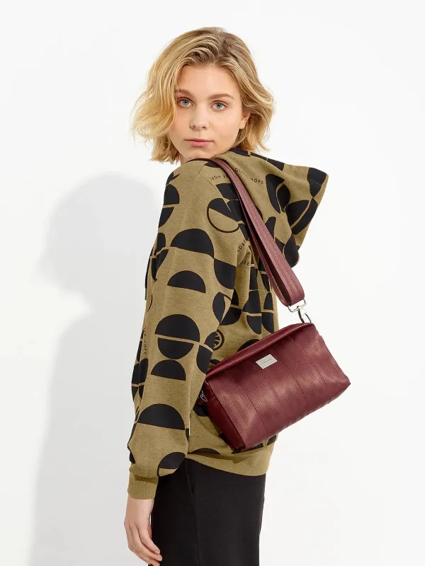 KASTE bag, cranberry sold by Globe Hope