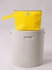 WATER toiletry bag, yellow sun sold by Globe Hope