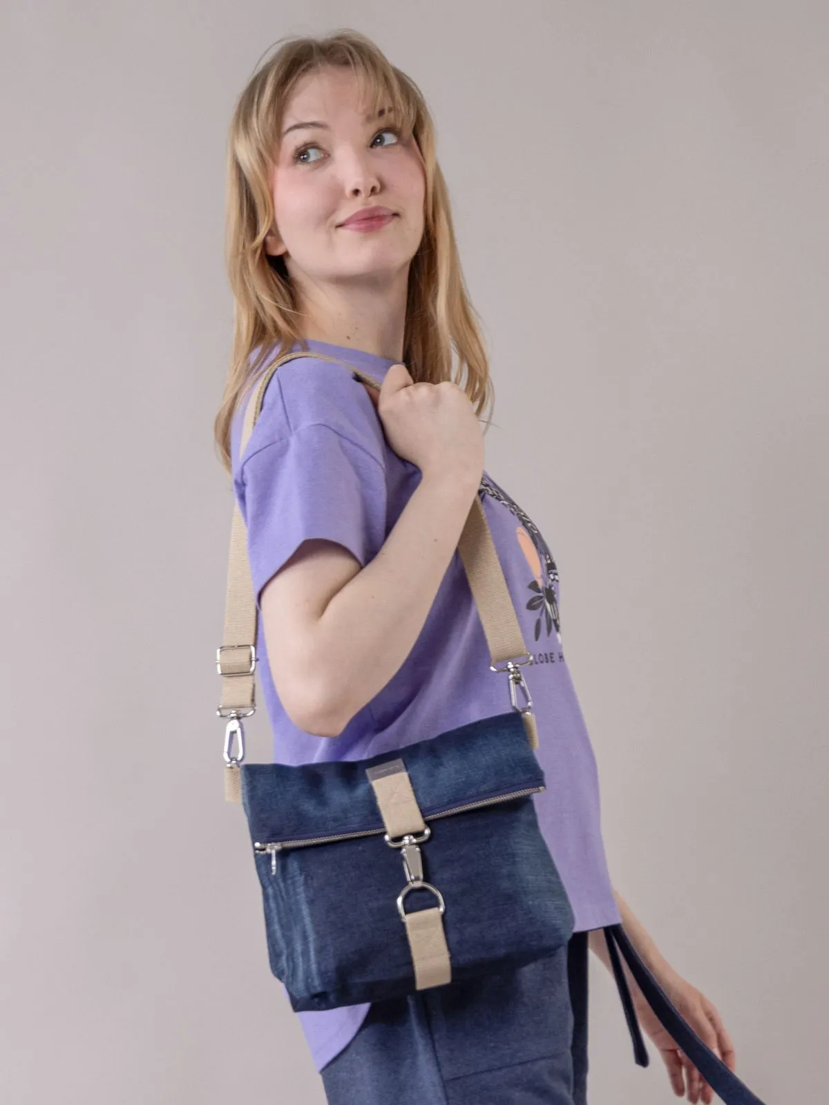 TUISKU bag, denim sold by Globe Hope