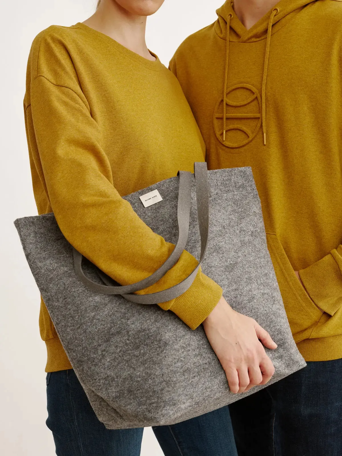 HUURRE tote bag, grey sold by Globe Hope product image thumbnail 3
