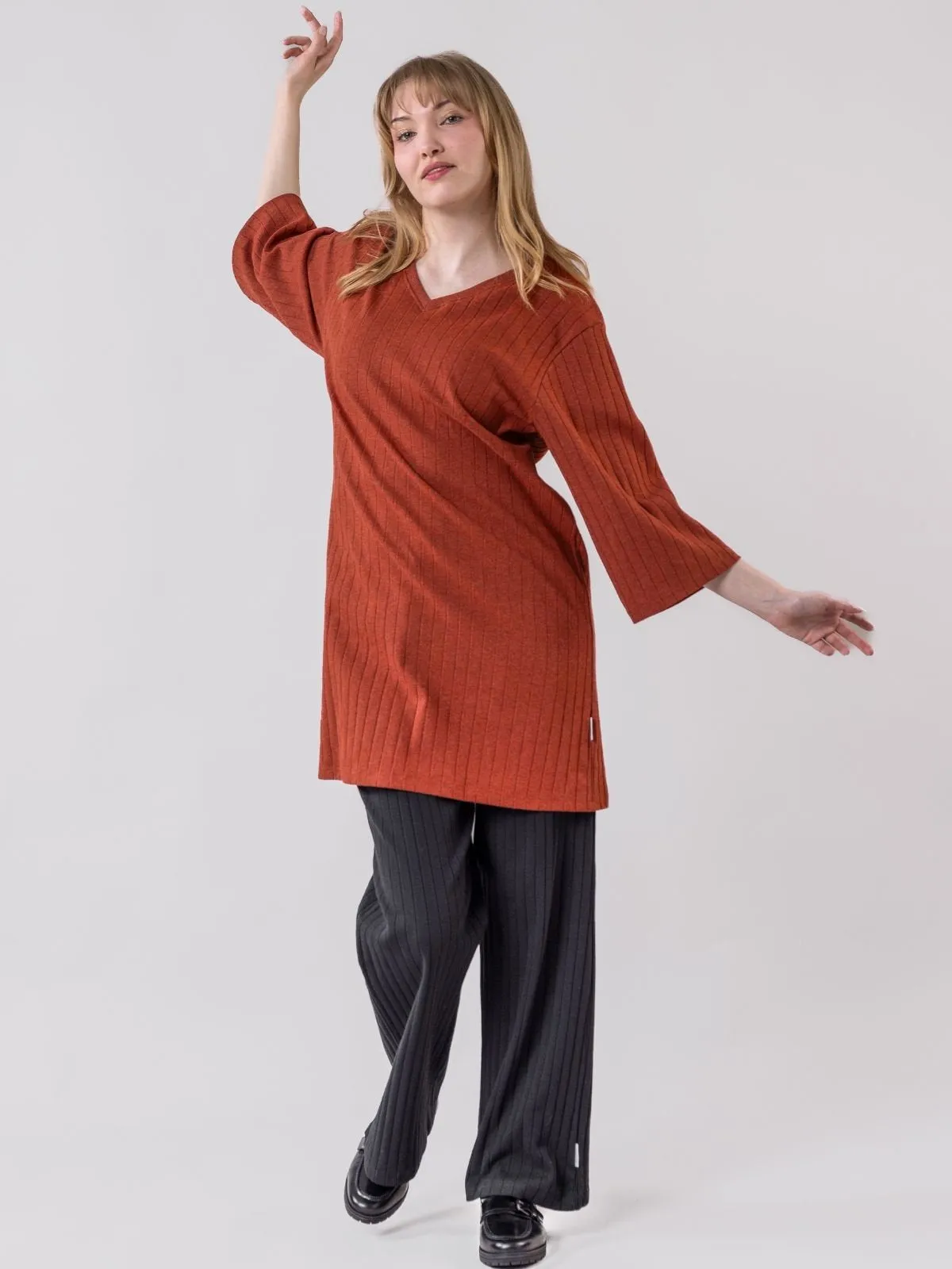 SUVANTO ribbitunika, mecca oranssi sold by Globe Hope product image thumbnail 5