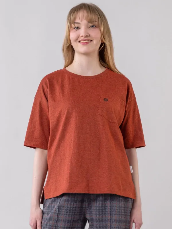 LUIRO T-shirt, mecca orange sold by Globe Hope