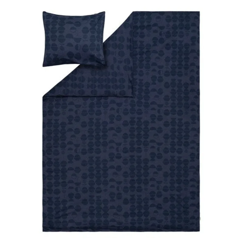 UHKU duvet cover set, navy blue sold by Globe Hope