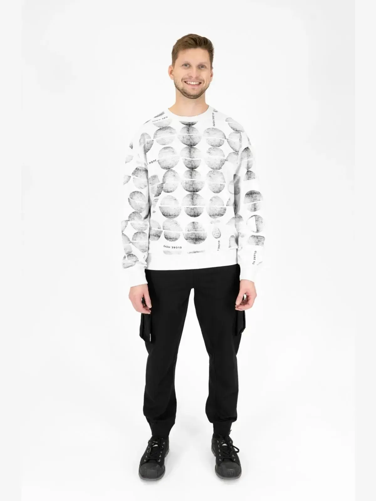 SINKKI collegepaita, harmaa sold by Globe Hope product image thumbnail 3