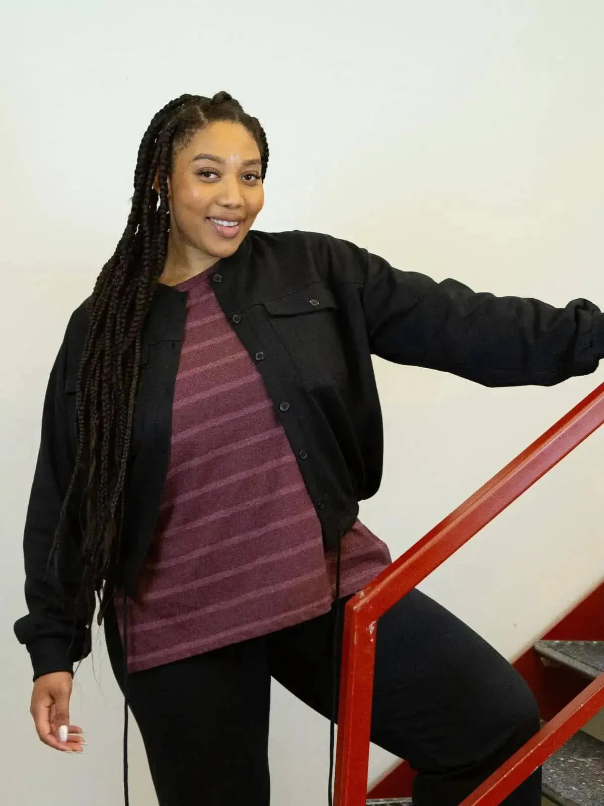 KOITERE collegetakki, musta sold by Globe Hope product image thumbnail 3