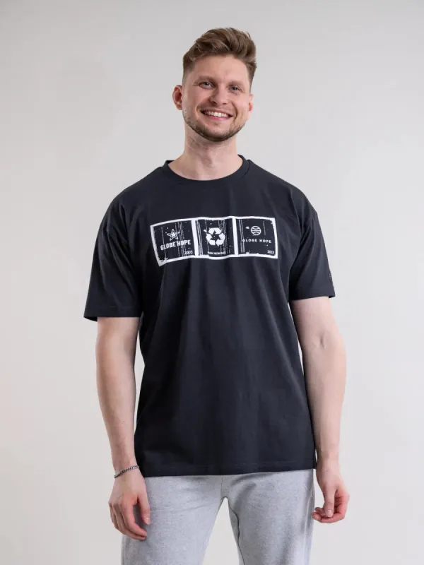 LAHUKKA t-shirt, black sold by Globe Hope
