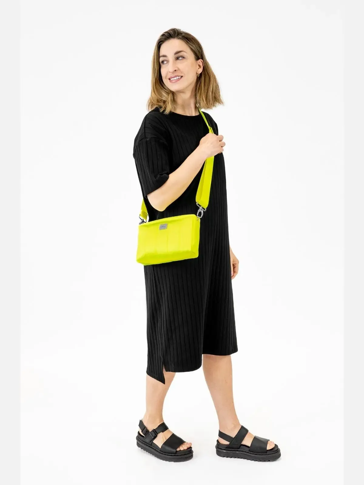KASTE VEGAN bag, neon yellow sold by Globe Hope product image thumbnail 3