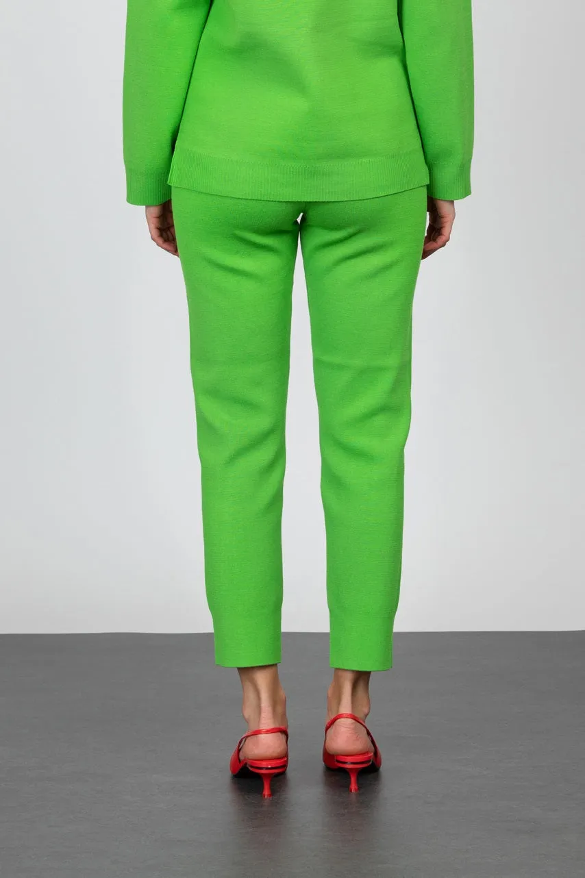 GOMAYE GMSONNY LONG KNITWARE TROUSERS GRASS GREEN sold by Gomaye product image thumbnail 3