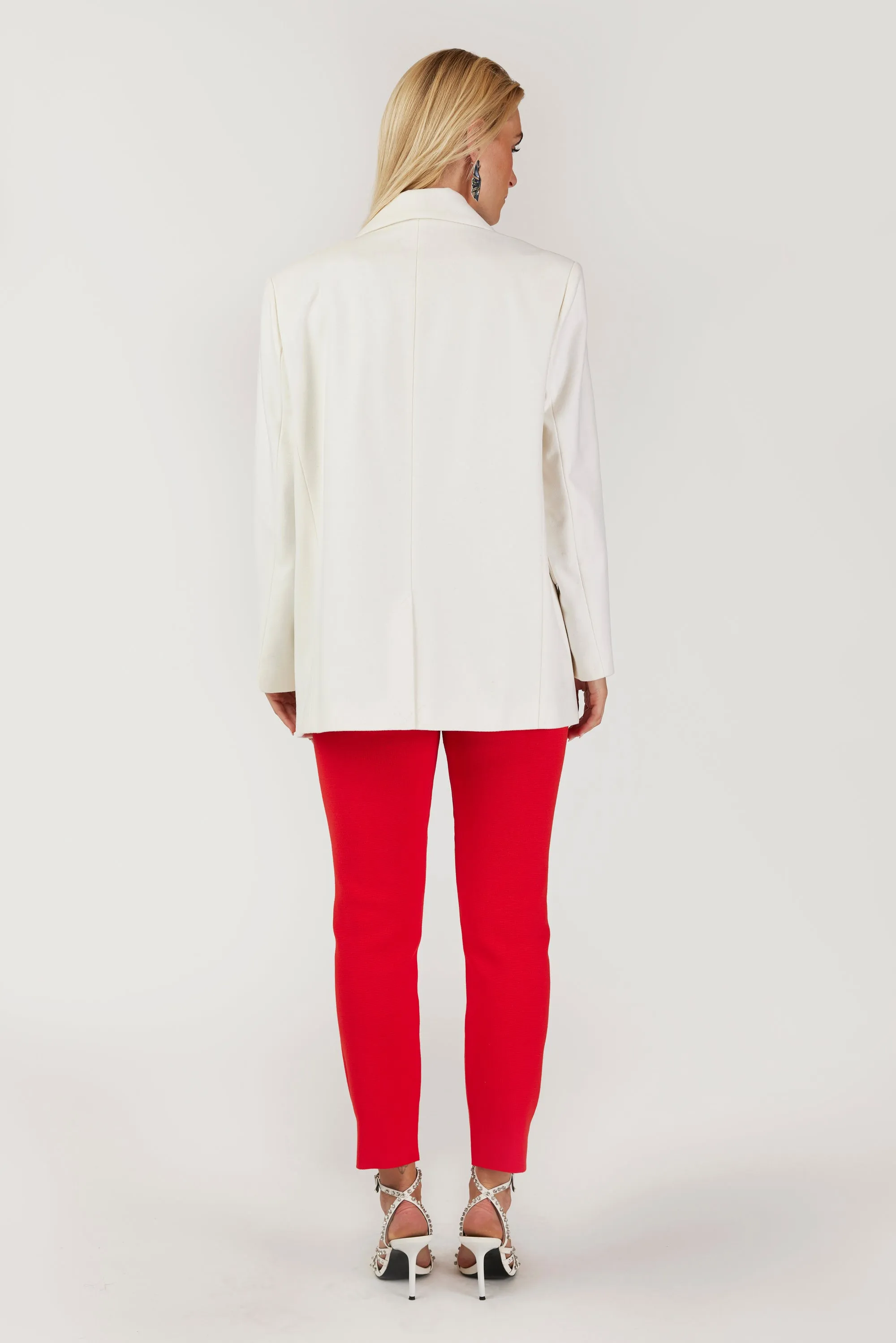 GOMAYE GMSONNY LONG KNITWARE TROUSERS TOMATO RED sold by Gomaye product image thumbnail 4